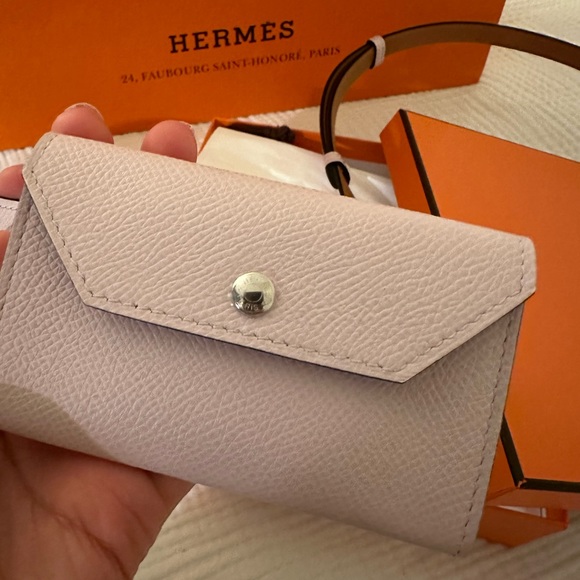 NWT Hermes Kelly 18 Pocket Belt Mauve Pink - Picture 4 of 7